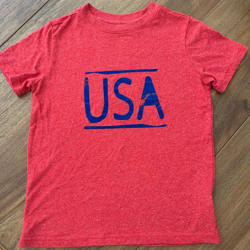 Boy’s USA Red Cat & Jack T Shirt